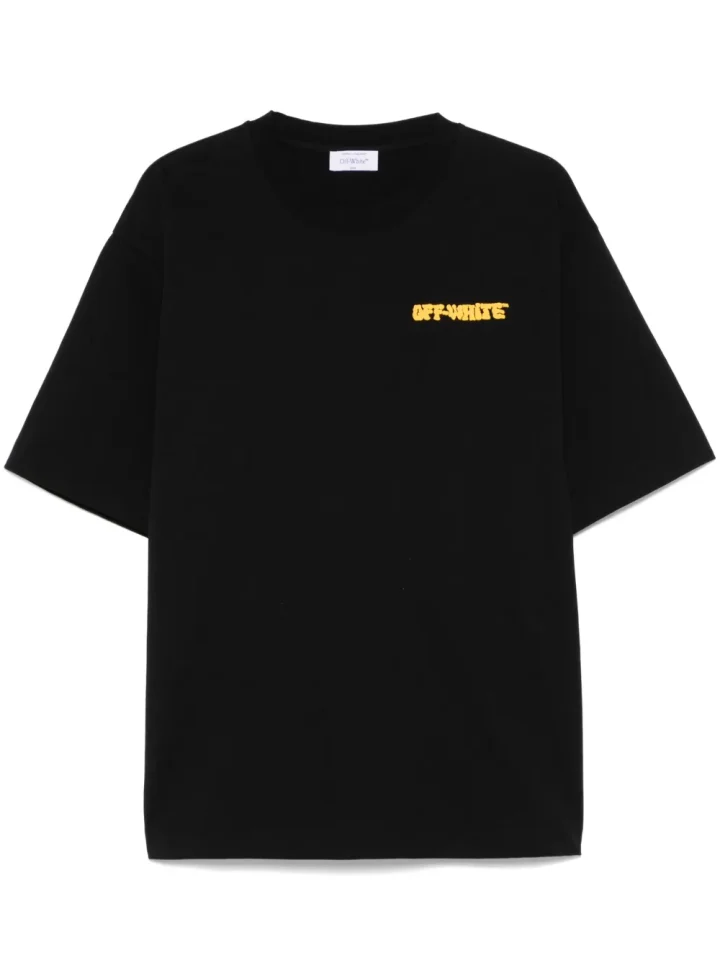 Off-White Shirt Zwart