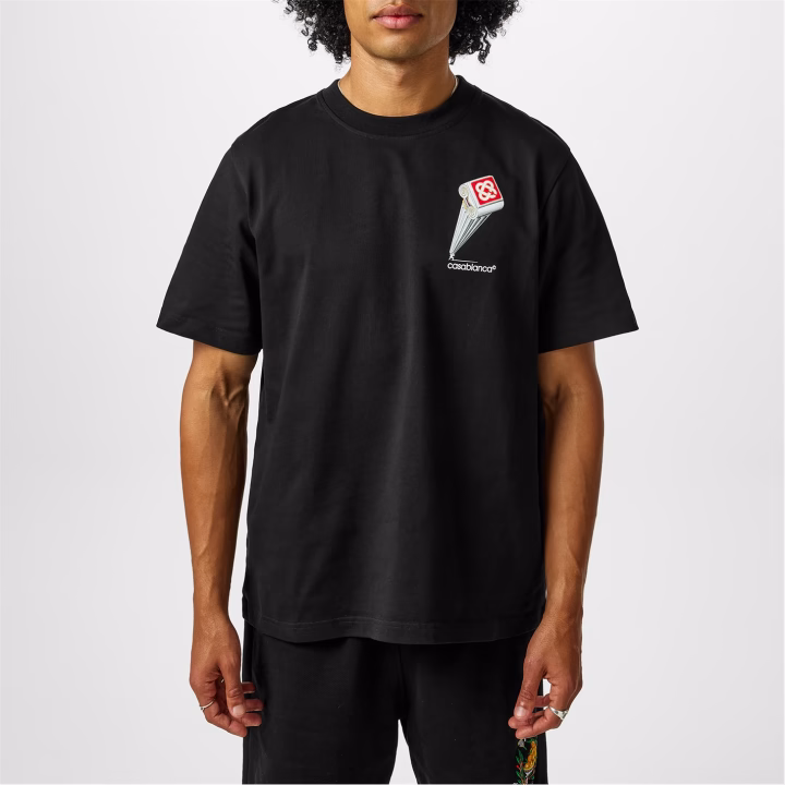 Casablanca leaning column Shirt Zwart