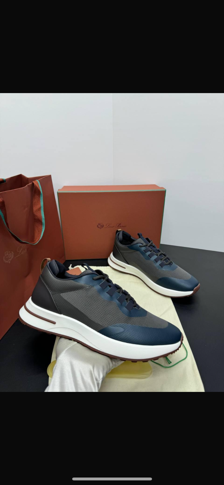 Loro Piana Weekend walk Dark Grey