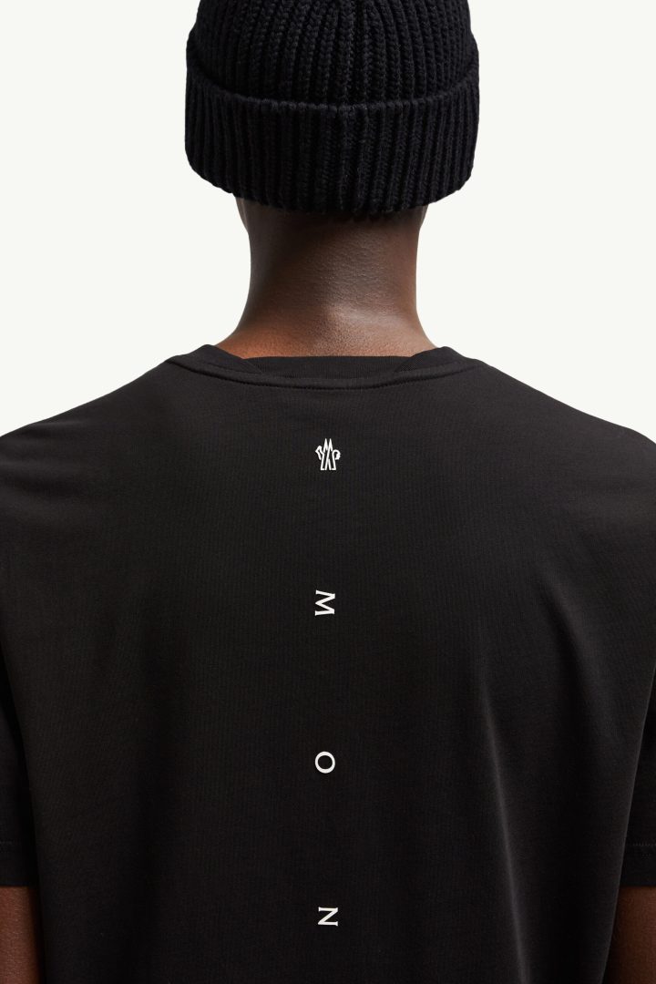 Moncler Back Logo Shirt Zwart