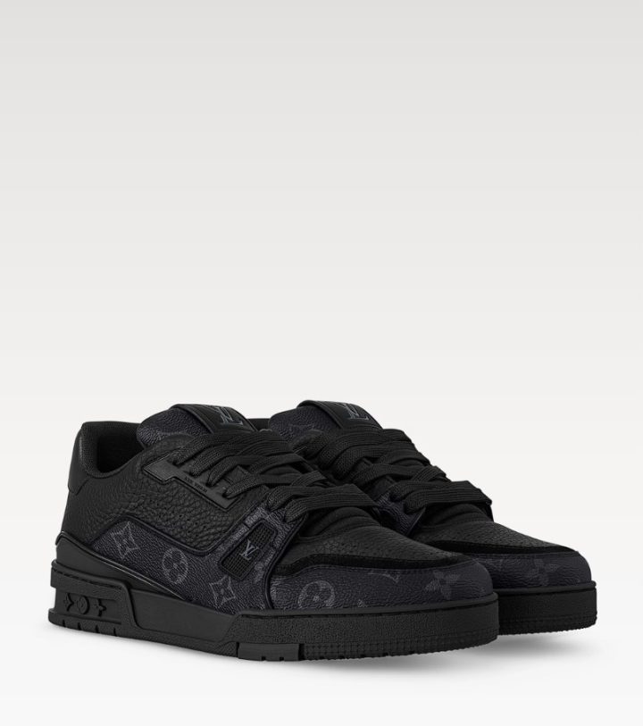 LOUIS VUITTON LV TRAINER SNEAKER - BLACK