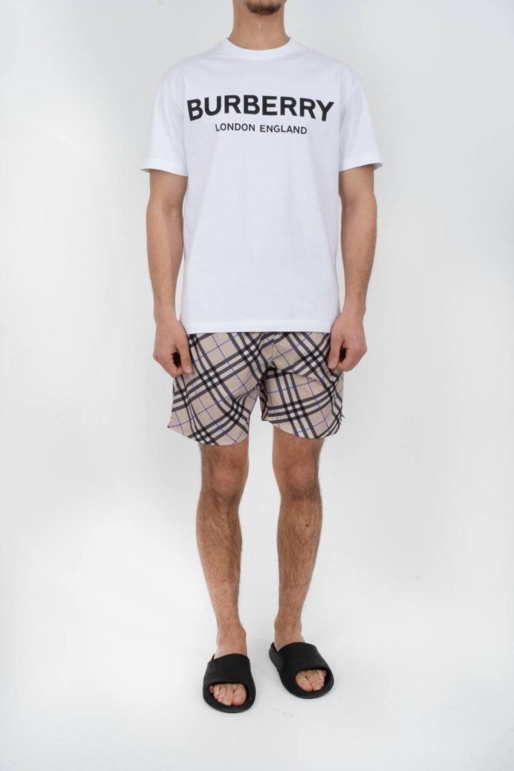Burberry Zwembroek - Green Checked