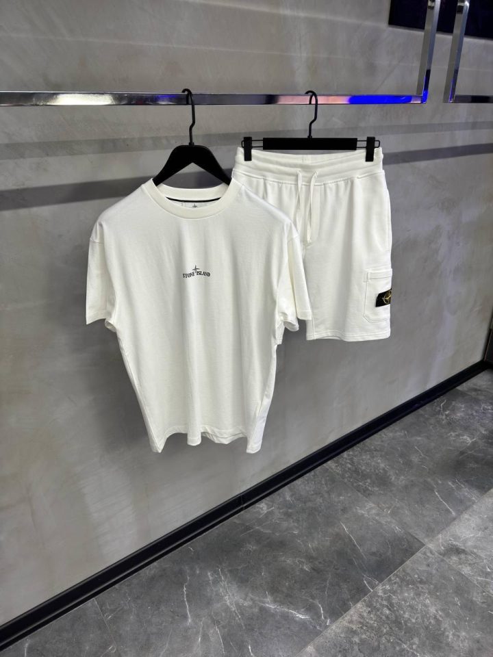 Stone Island Set White