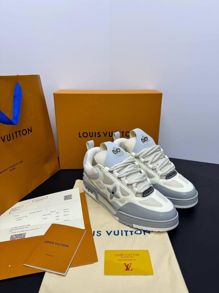 Louis Vuitton LV SKATE RUNNER - GRAY WHITE