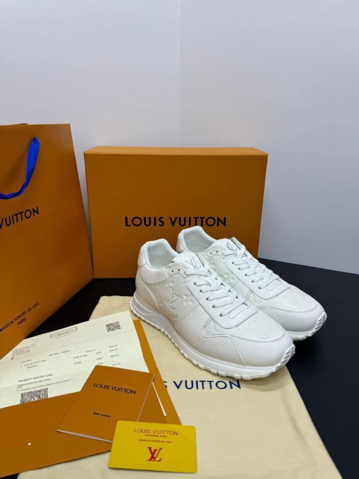 LOUIS VUITTON RUN AWAY SNEAKER - WHITE