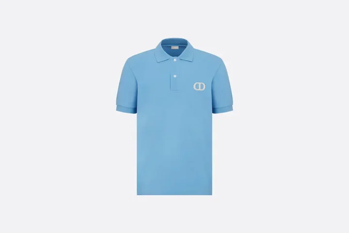 Dior Polo Blauw