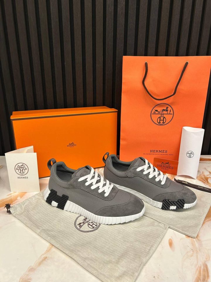 HERMES BOUNCING - SNEAKER GRIJS