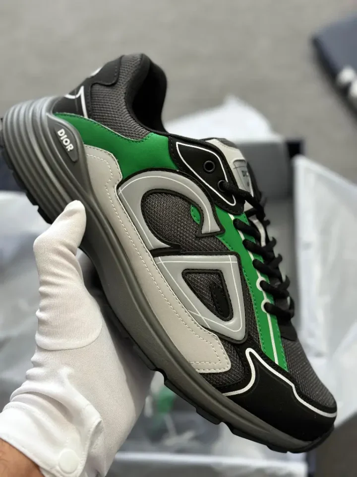 Dior B30 Countdown Sneaker Groen/Grijs