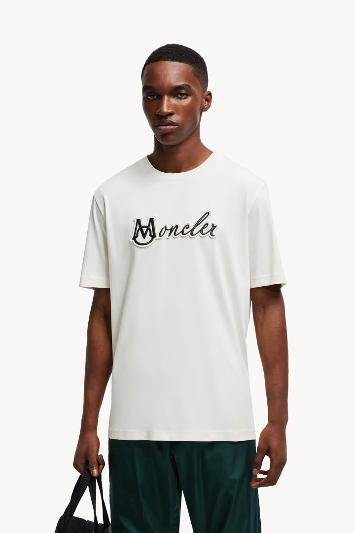 Moncler Shirt Embroidered Cotton
