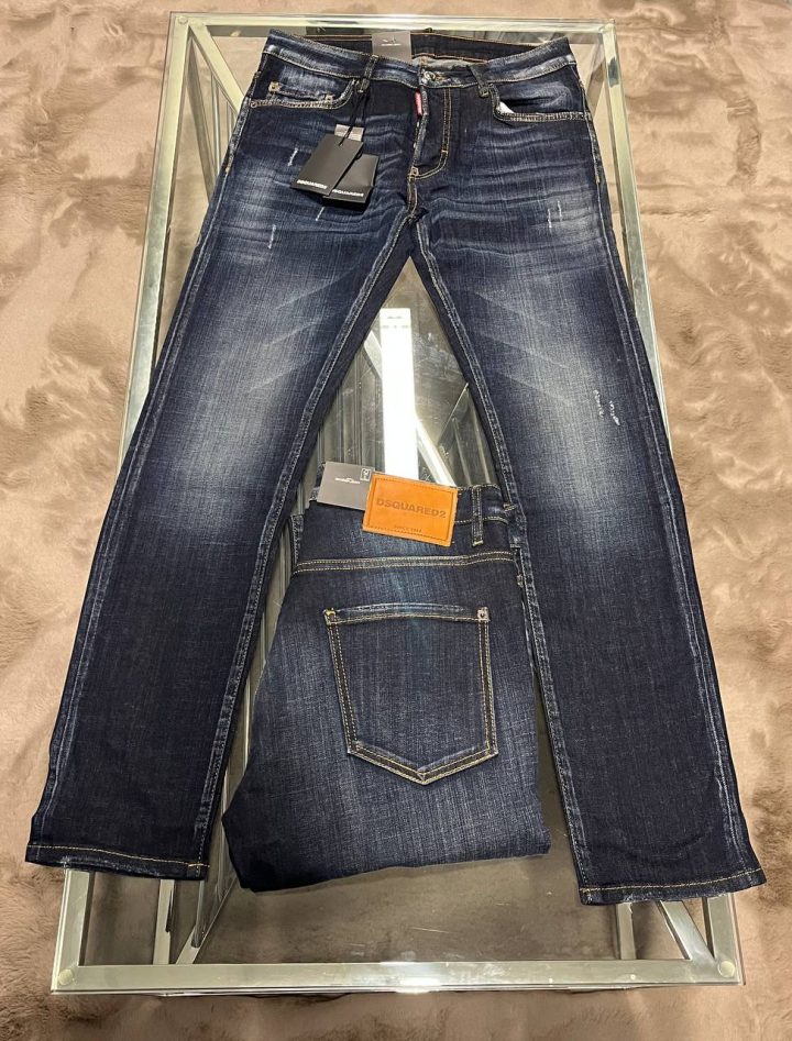 Dsquared2 Ripped Lite Jeans – Donker Blauw