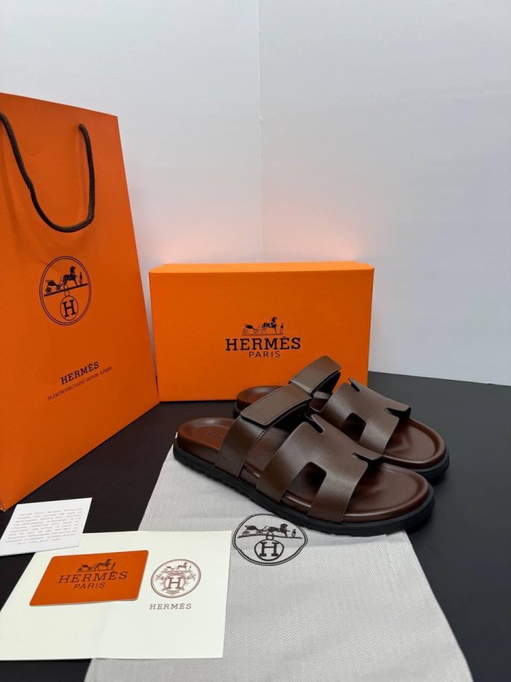 Hermes Premiere Sandalen - Bruin