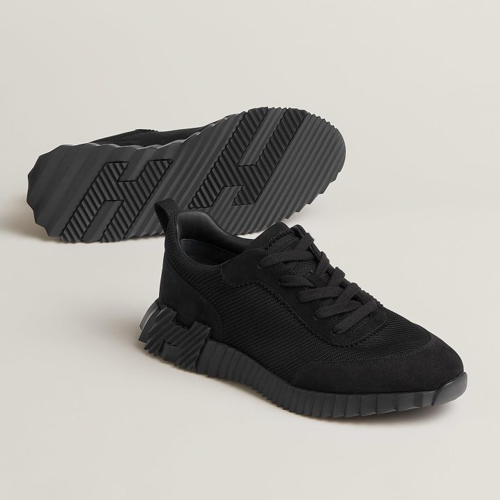 HERMES BOUNCING SNEAKER – Black on Black