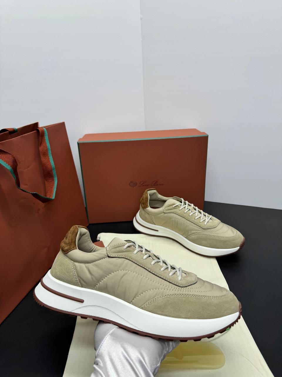 Loro Piana Suede Beige