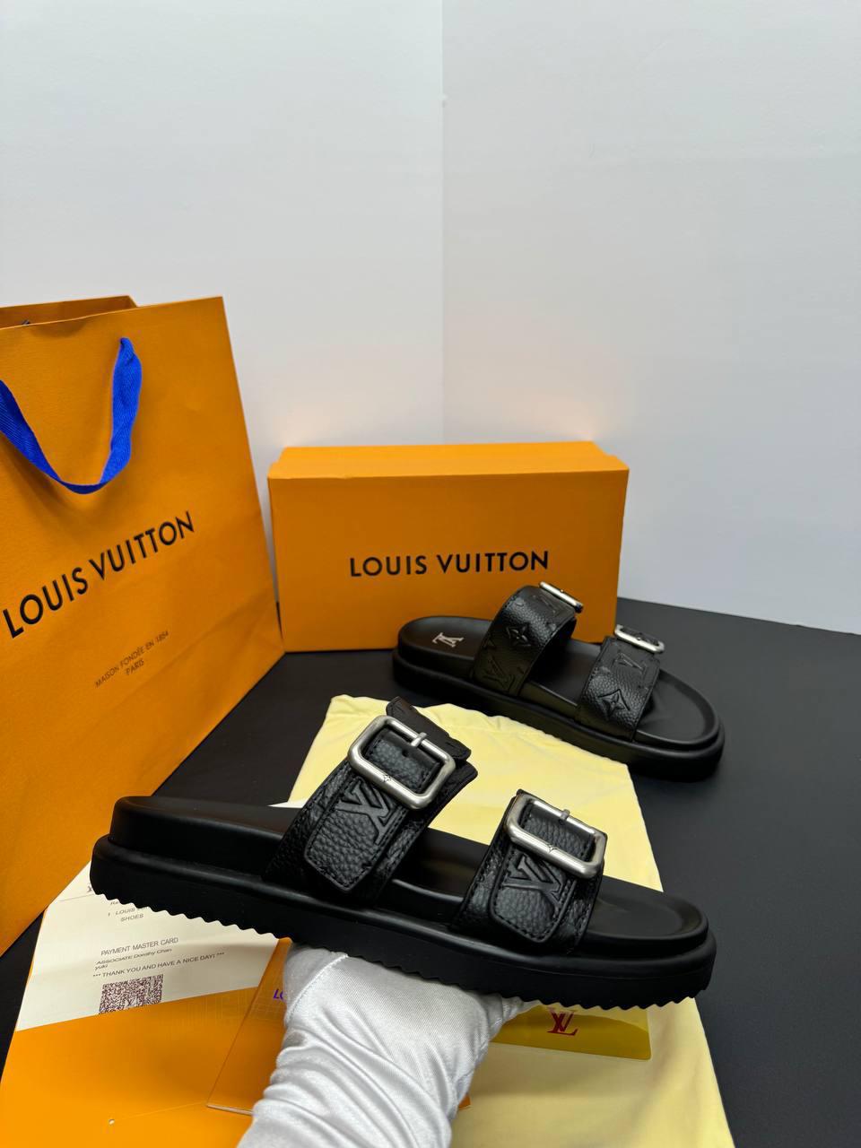 Louis Vuitton Venice Mule - Black