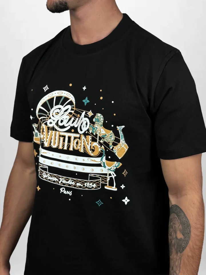 Louis Vuitton T-Shirt Zwart