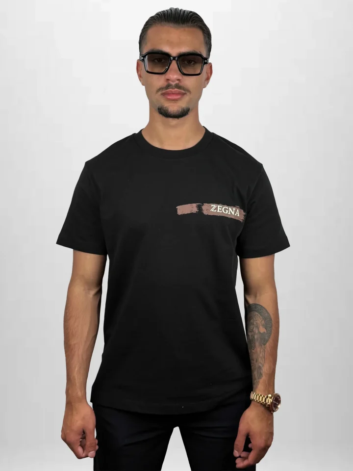Zegna zwart T-shirt
